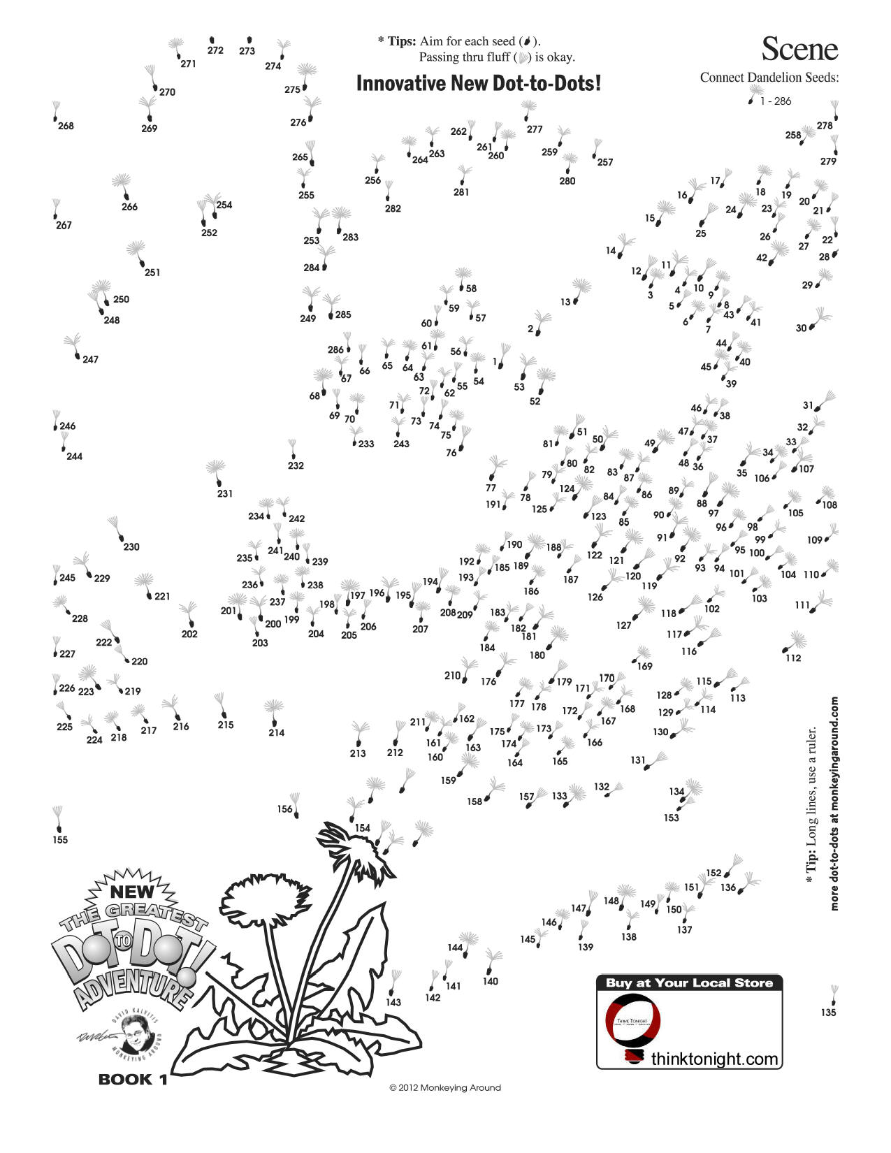 Dot To Dot Puzzles For Adults 49