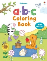 ABC Coloring Book with Stickers
