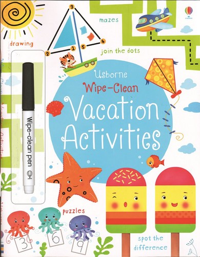 Wipe-Clean Vacation Activities