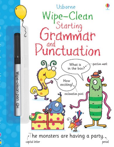 Wipe-Clean Starting Grammar and Punctuation