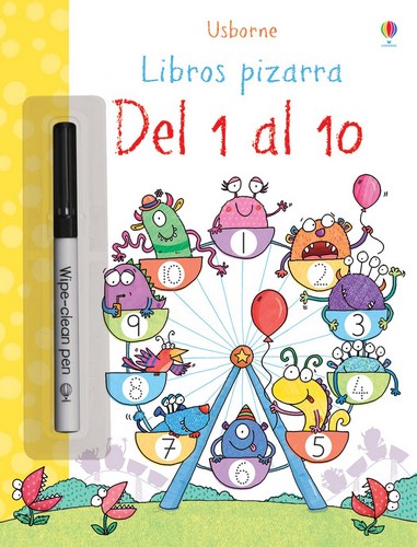 Libros pizarra Del 1 al 10 (Wipe-Clean First Numbers)
