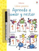 Libros pizarra Aprendo a sumar y restar (Wipe-Clean First Math)