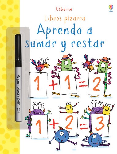 Libros pizarra Aprendo a sumar y restar (Wipe-Clean First Math)