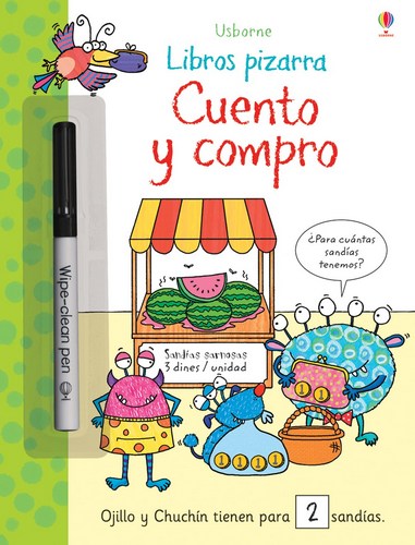 Libros pizarra Cuento y compro (Wipe-Clean Money)
