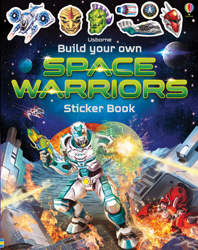 Build Your Own Space Warriors Sticker Book