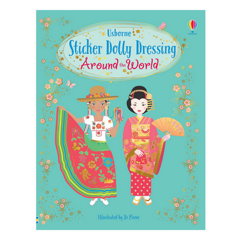 Sticker Dolly Dressing Around the World